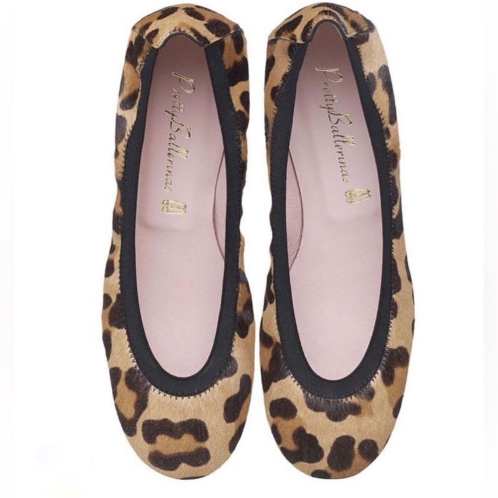 Pretty Ballerinas Animal Print Flat
